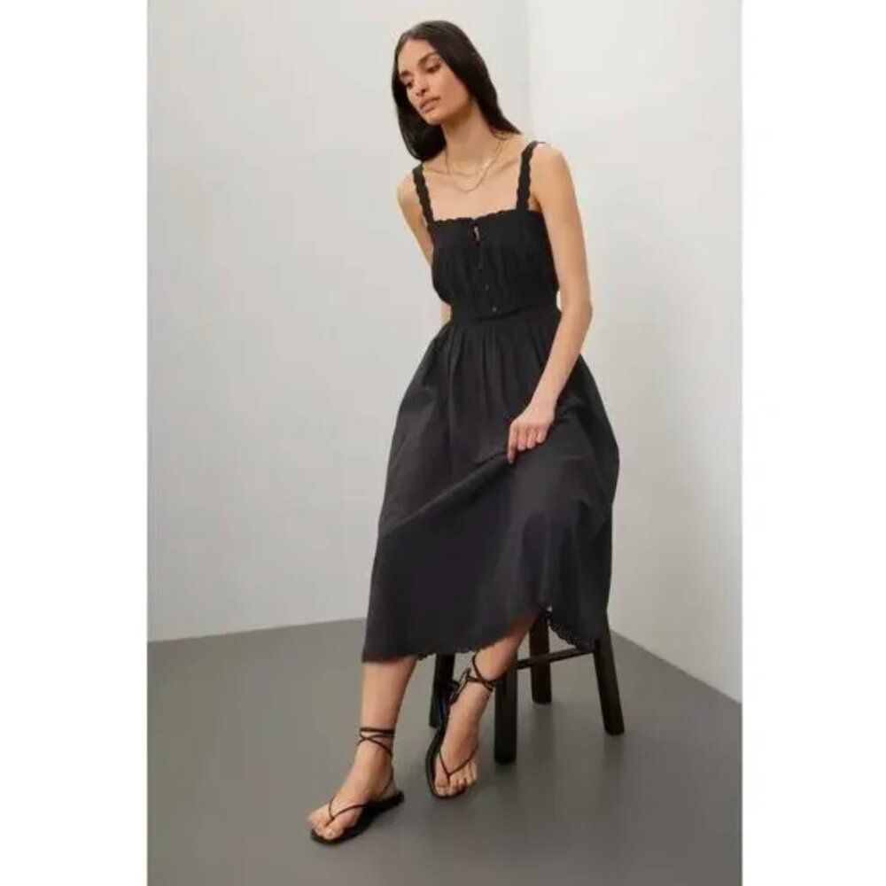 The Great. Cachet Midi Dress - size 2 (M) - Picture 4 of 9